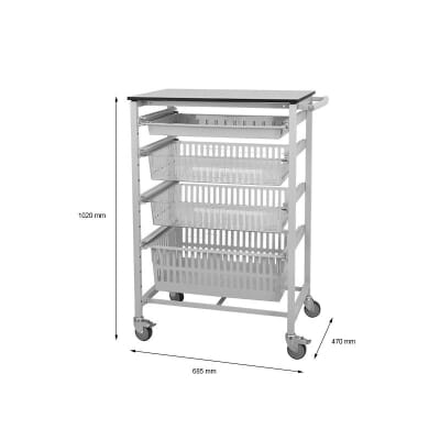 Small Modular Shelving Open Frame Rack La Pastilla Small Modular Shelving Open Frame Rack